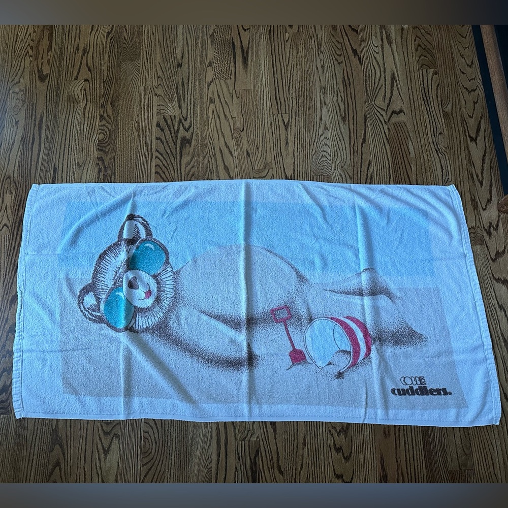 Cobbie Cuddlers Retro Teddy Bear Pool Towels